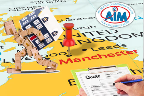 Compare Removal Quotes In Manchester With AIM